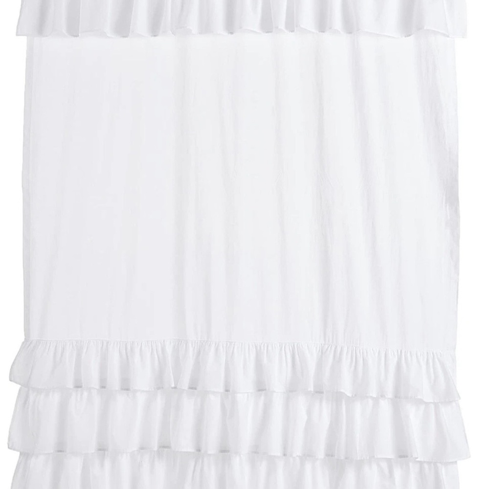 Madison park Anna ruffle curtain panels lot /4 - Picture 3 of 5